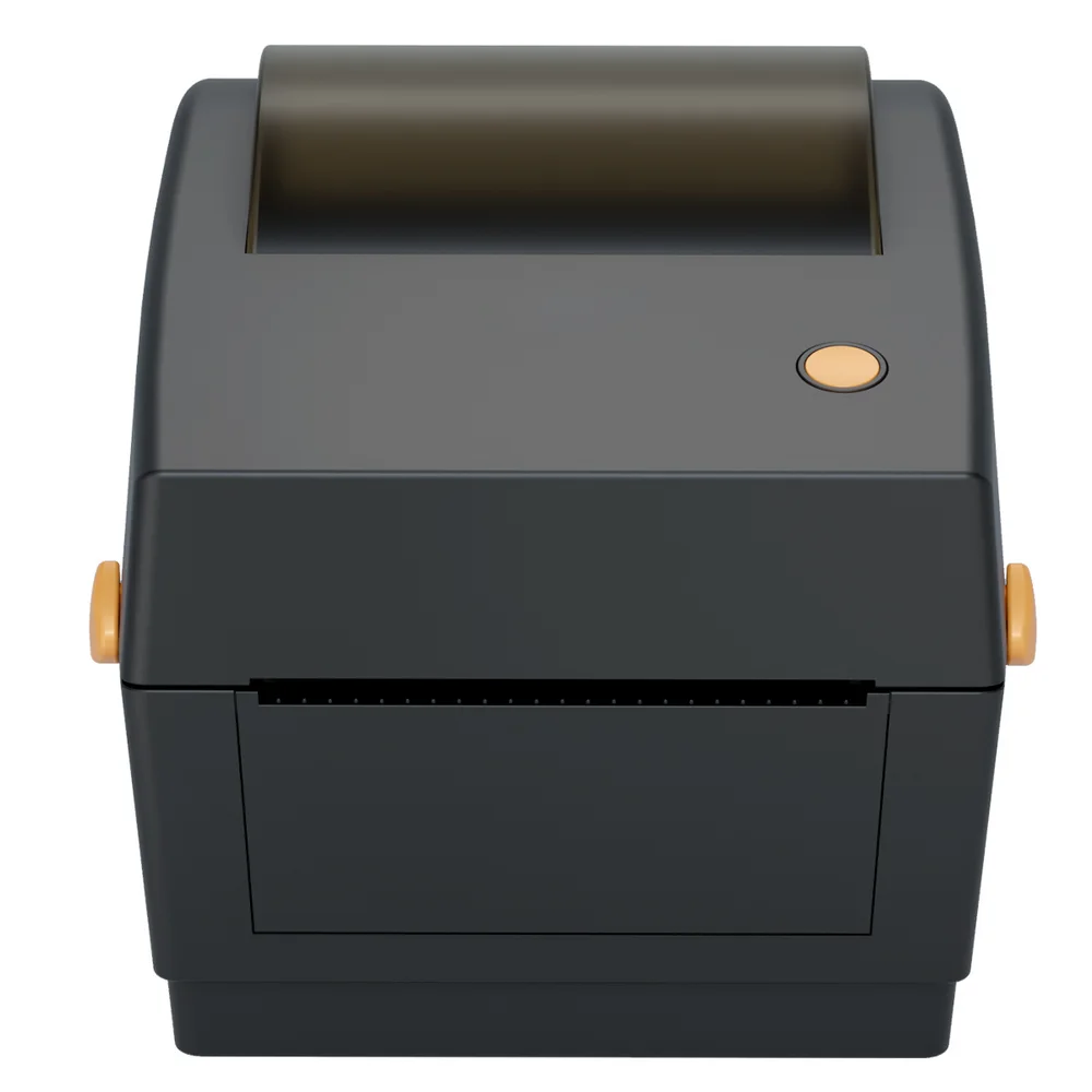 Imprimante d’étiquettes G4POS RT1500 vue de face, couvercle fermé